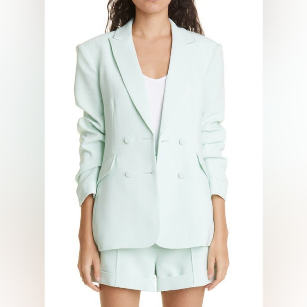 NWT Cinq a Sept Kris Blazer 2 Mint Green